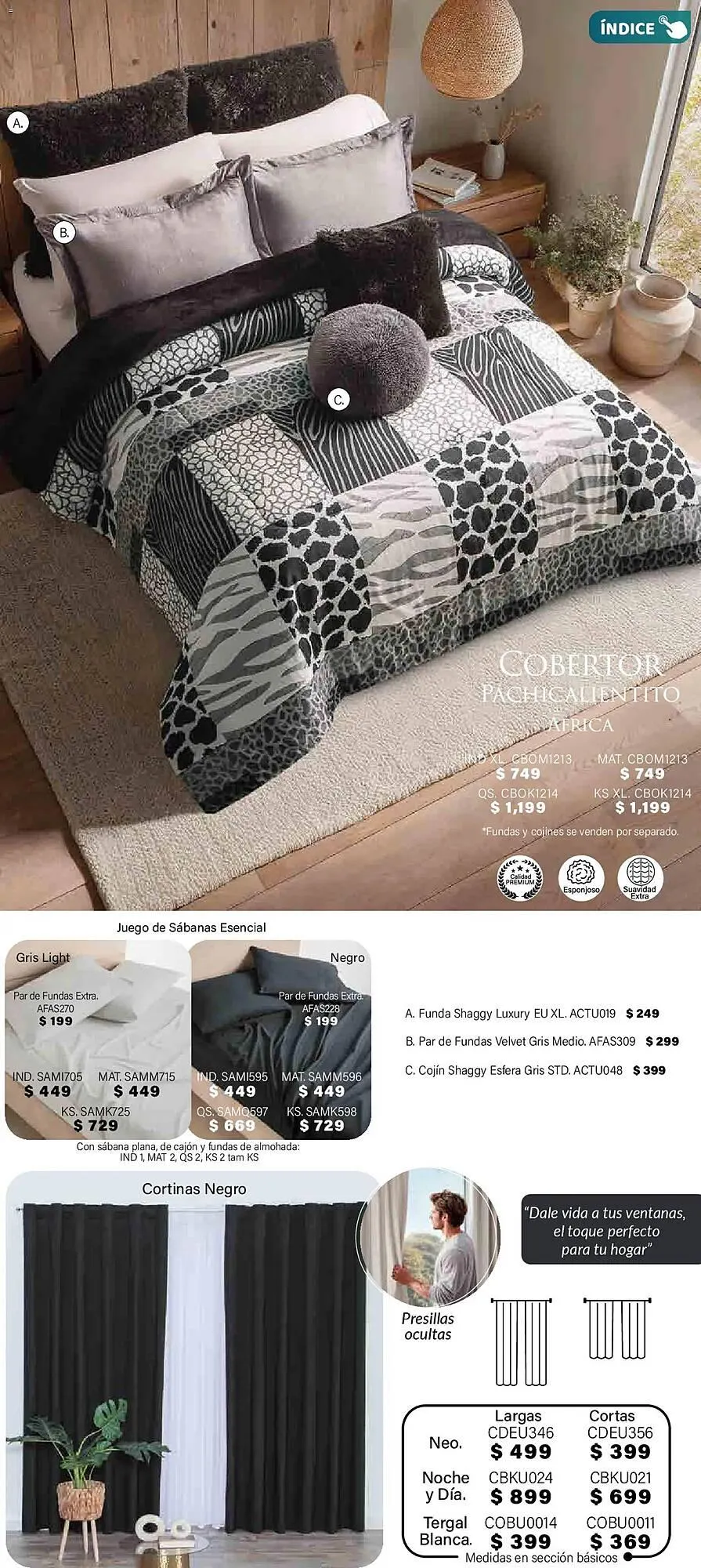 Catálogo de Catálogo Colchas Concord 1 de noviembre al 1 de febrero 2026 - Pagina 319