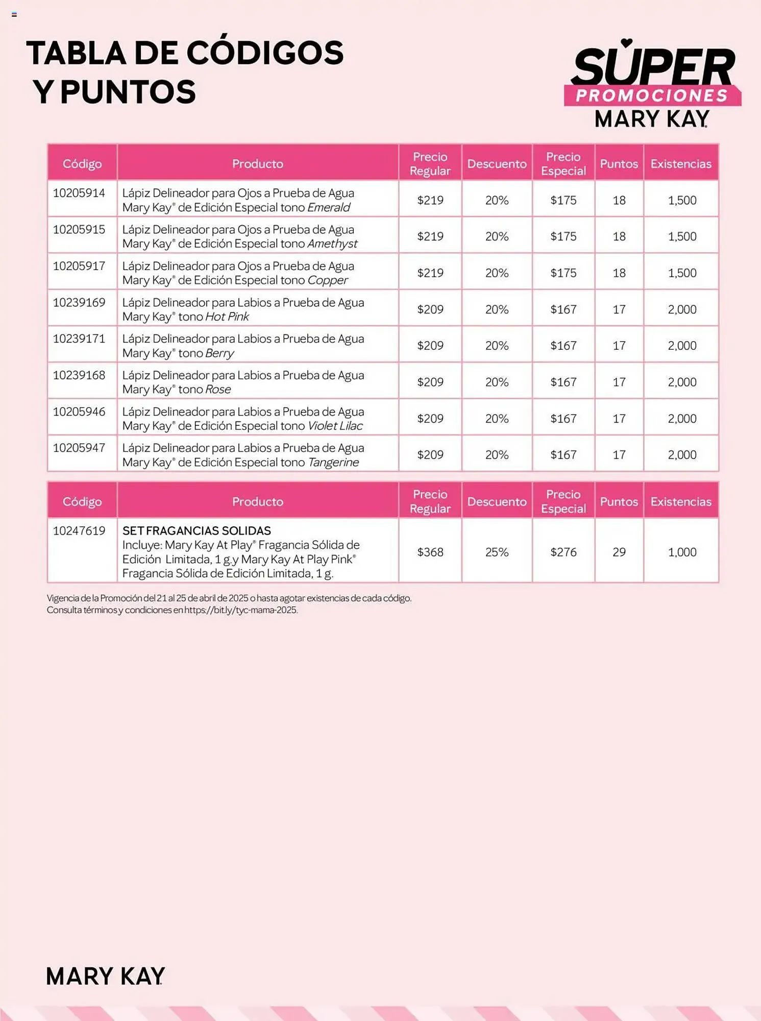 Catálogo de Catálogo Mary Kay 21 de abril al 25 de abril 2025 - Pagina 7