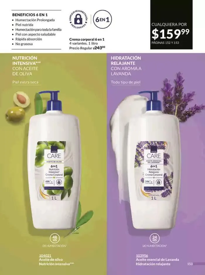 Catálogo de Avon COSMÉTICOS C3 3 de enero al 3 de febrero 2025 - Pagina 153
