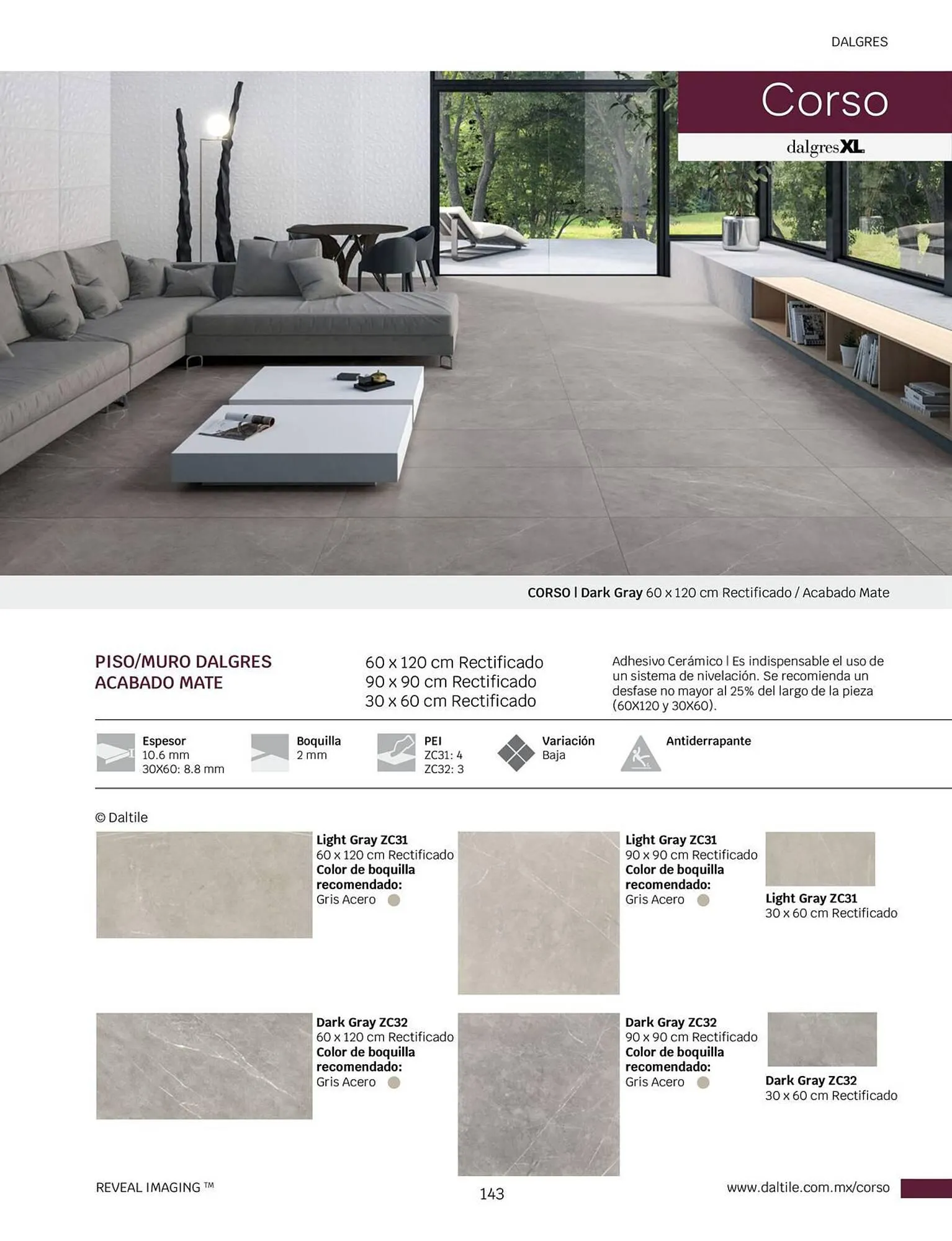 Catálogo de Catálogo Daltile 1 de enero al 31 de diciembre 2024 - Pagina 143