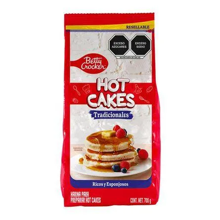 Harina Para Preparar Hotcakes Betty Crocker Tradicional 700 g
