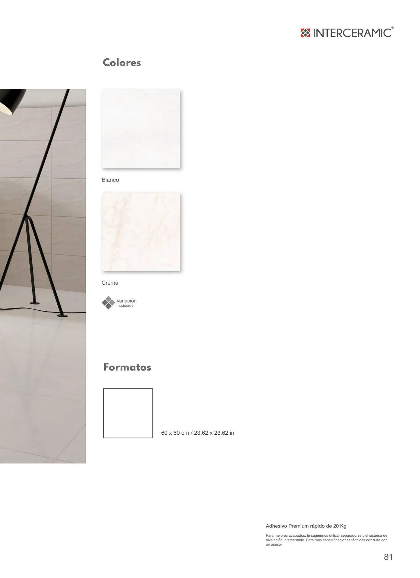 Catálogo de Catálogo Interceramic 12 de marzo al 31 de diciembre 2024 - Pagina 81