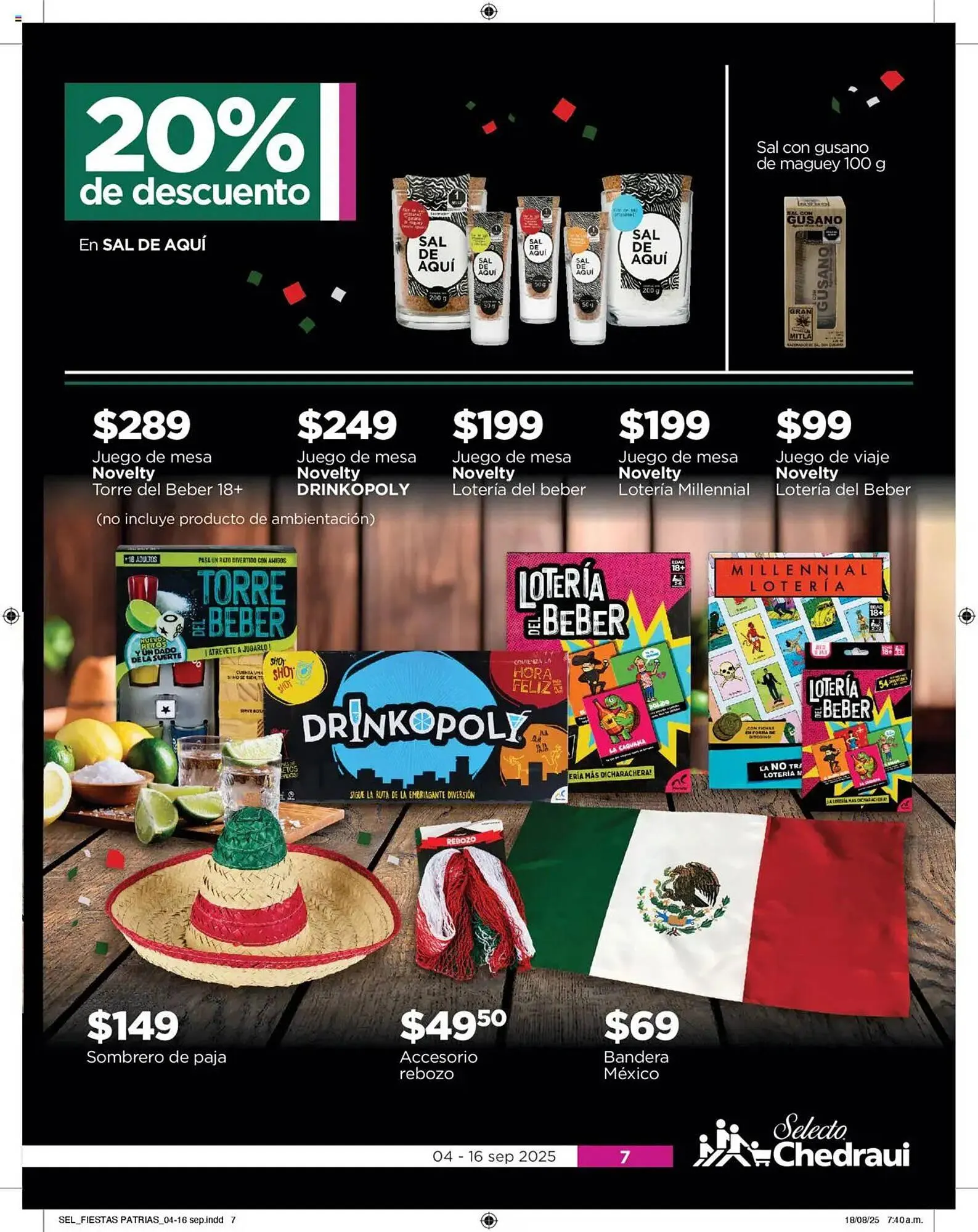 Catálogo de Folleto Chedraui 4 de septiembre al 17 de septiembre 2025 - Pagina 7