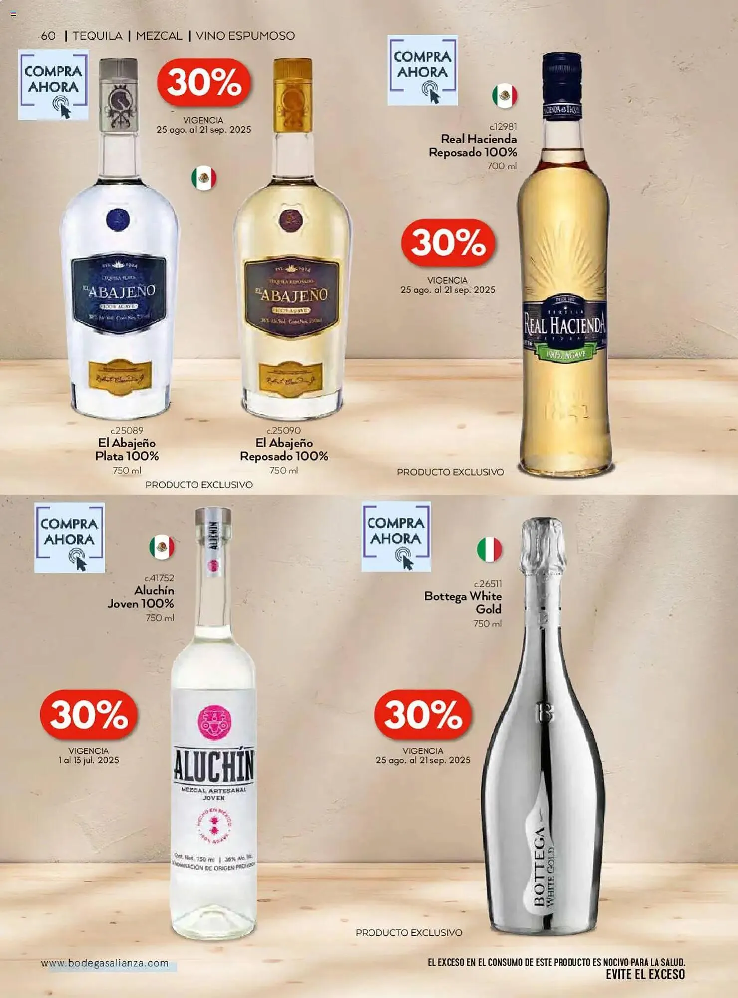 Catálogo de Catálogo Bodegas Alianza 1 de julio al 1 de octubre 2025 - Pagina 62