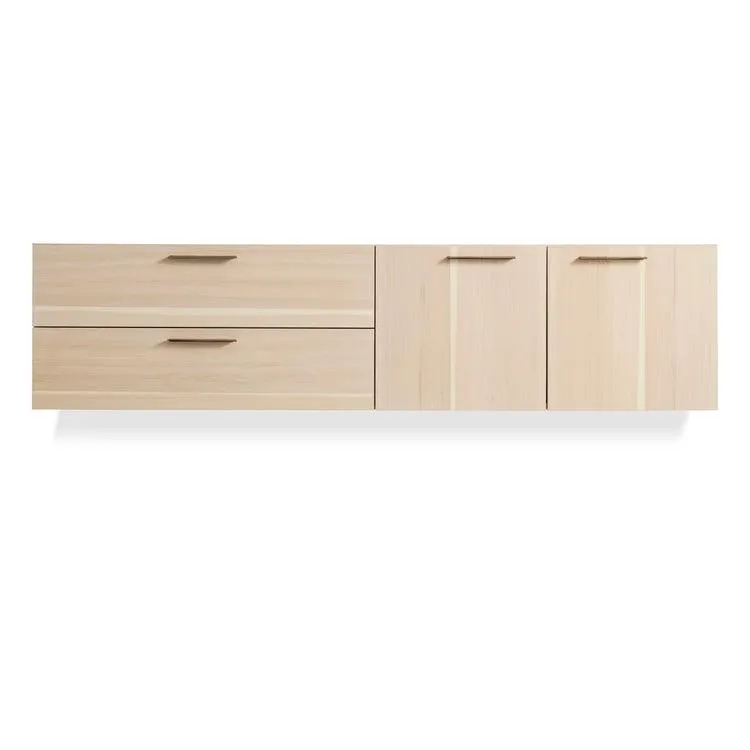 Shale 2 Door / 2 Drawer Wall-Mounted Cabinet