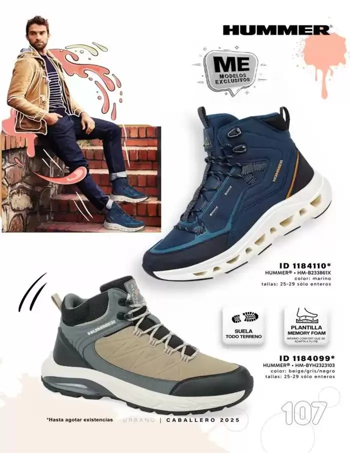 Catálogo de URBANO | CABALLEROS | 2025 | 1E 1 de marzo al 30 de septiembre 2025 - Pagina 107