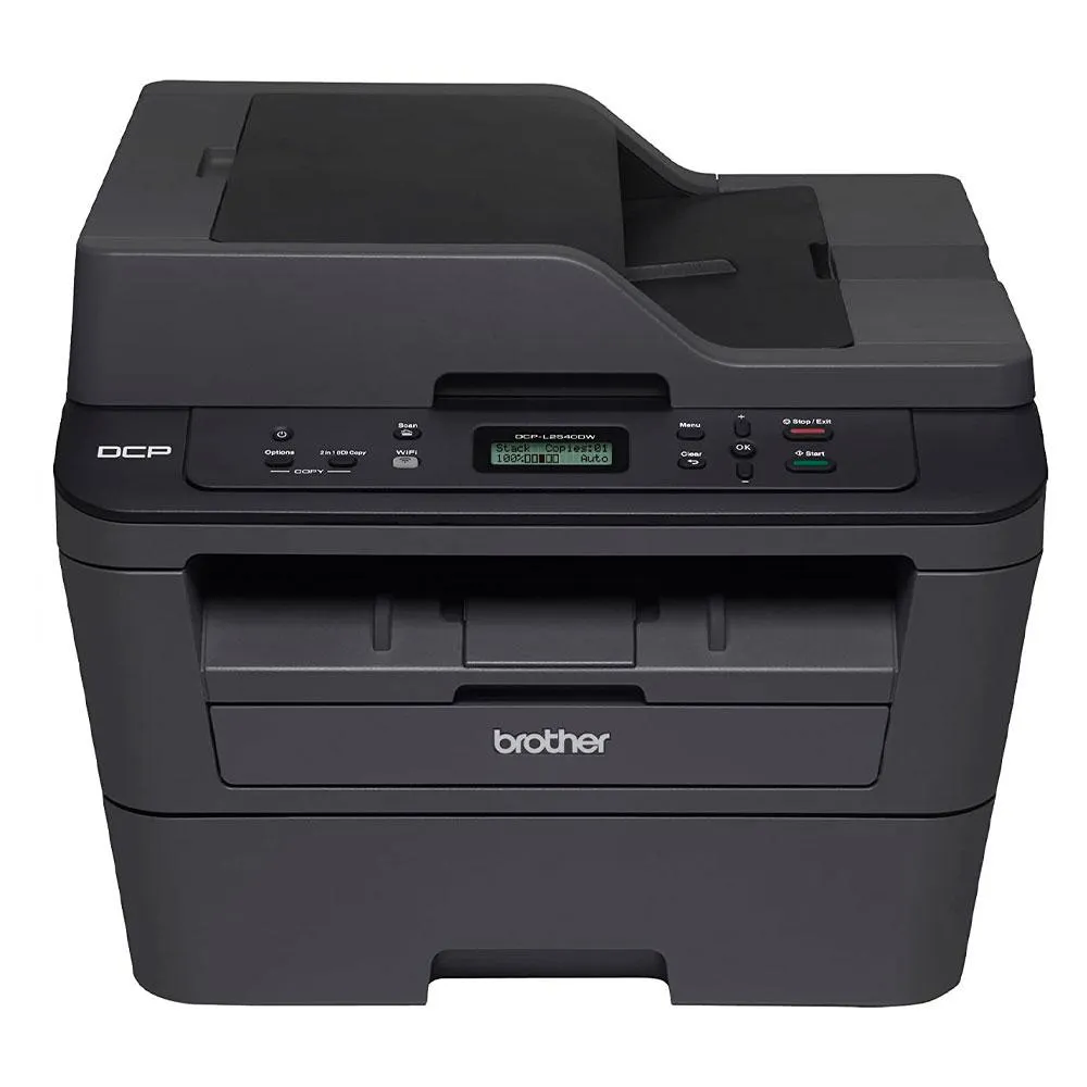 Multifuncional Laser Monocromatica / Brother DCP-L2540DW / Tanque de toner / USB / WIFI / LAN