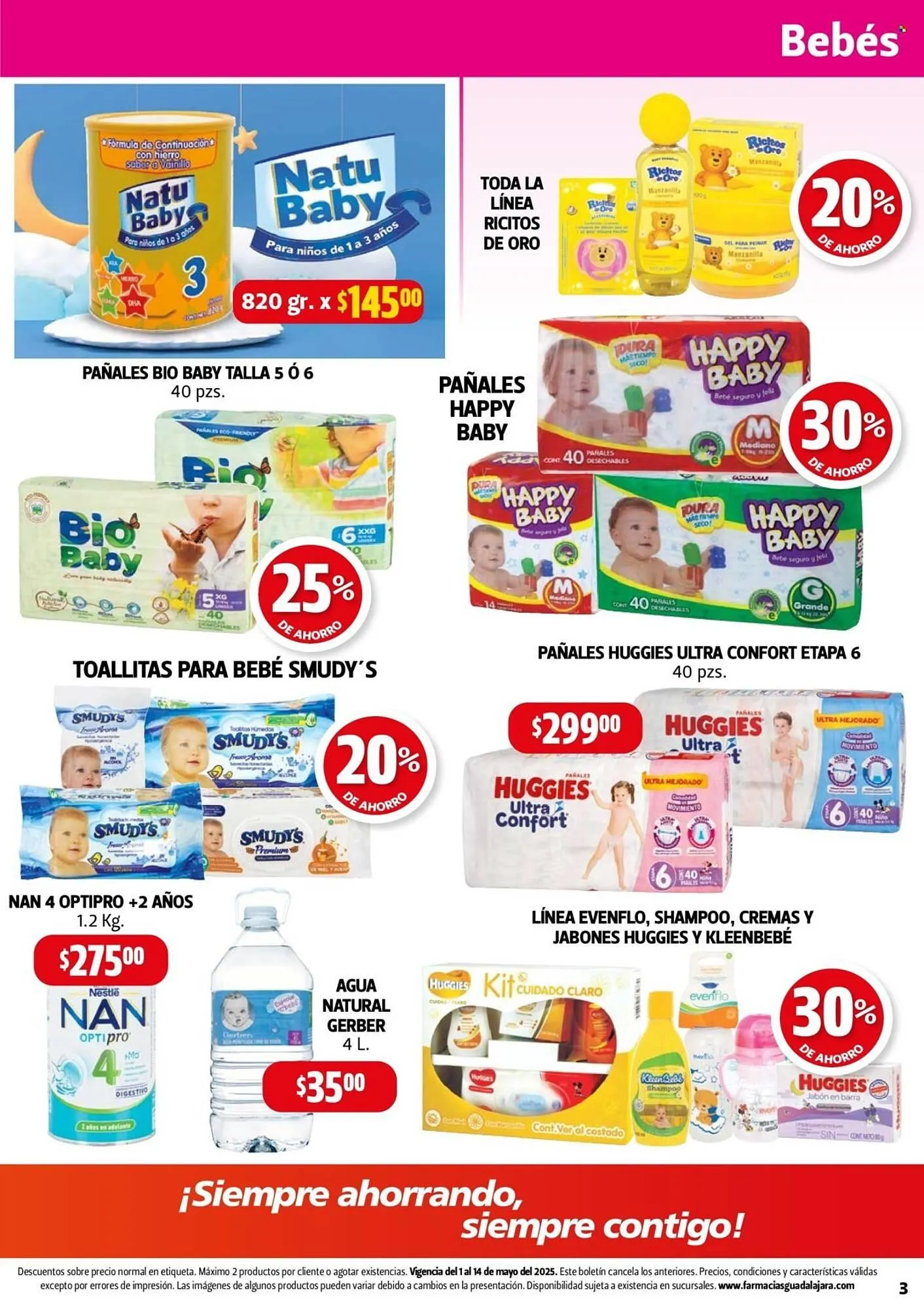 Catálogo de Catálogo Farmacias Guadalajara 1 de mayo al 14 de mayo 2025 - Pagina 3