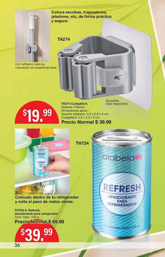 Catálogo de Arabela Campaña 11 25 de abril al 16 de mayo 2024 - Pagina 36