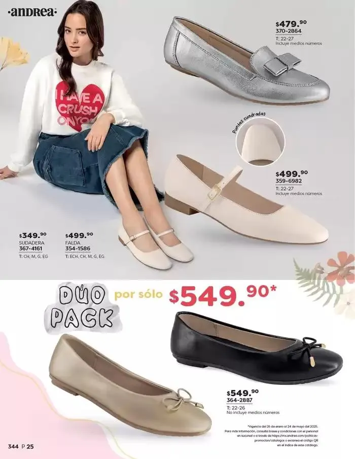 Catálogo de ANDREA | ANDREA TEENS 26 de enero al 24 de mayo 2025 - Pagina 12