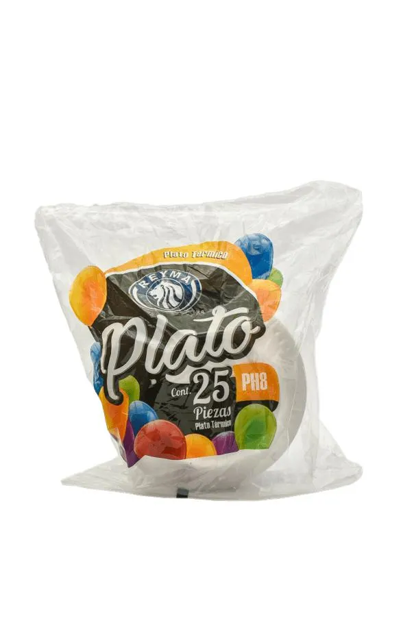 Plato Termico Ph8 Reyma C/25