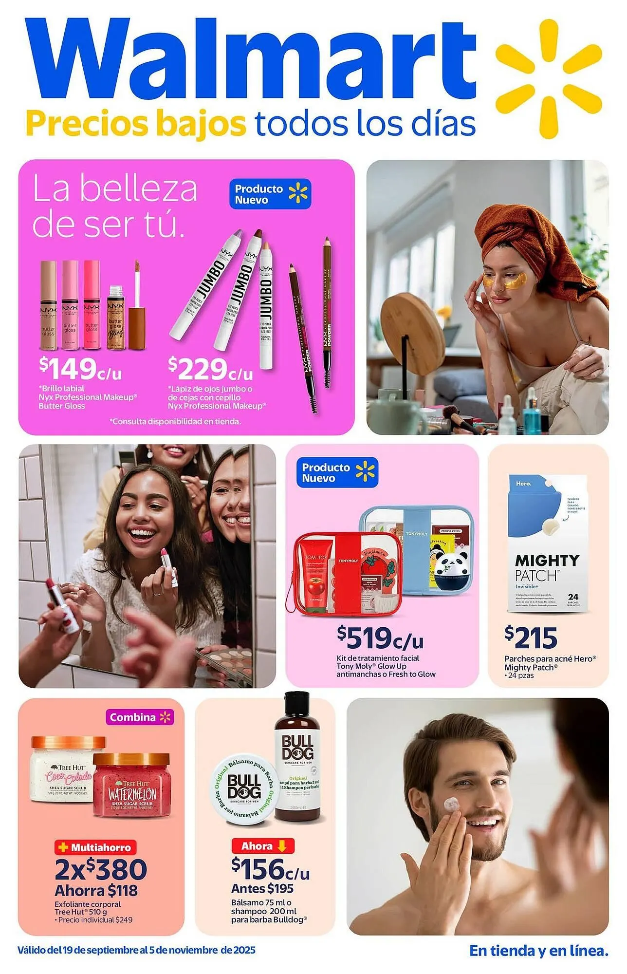 Catálogo de Folleto Walmart 19 de septiembre al 5 de noviembre 2025 - Pagina 1