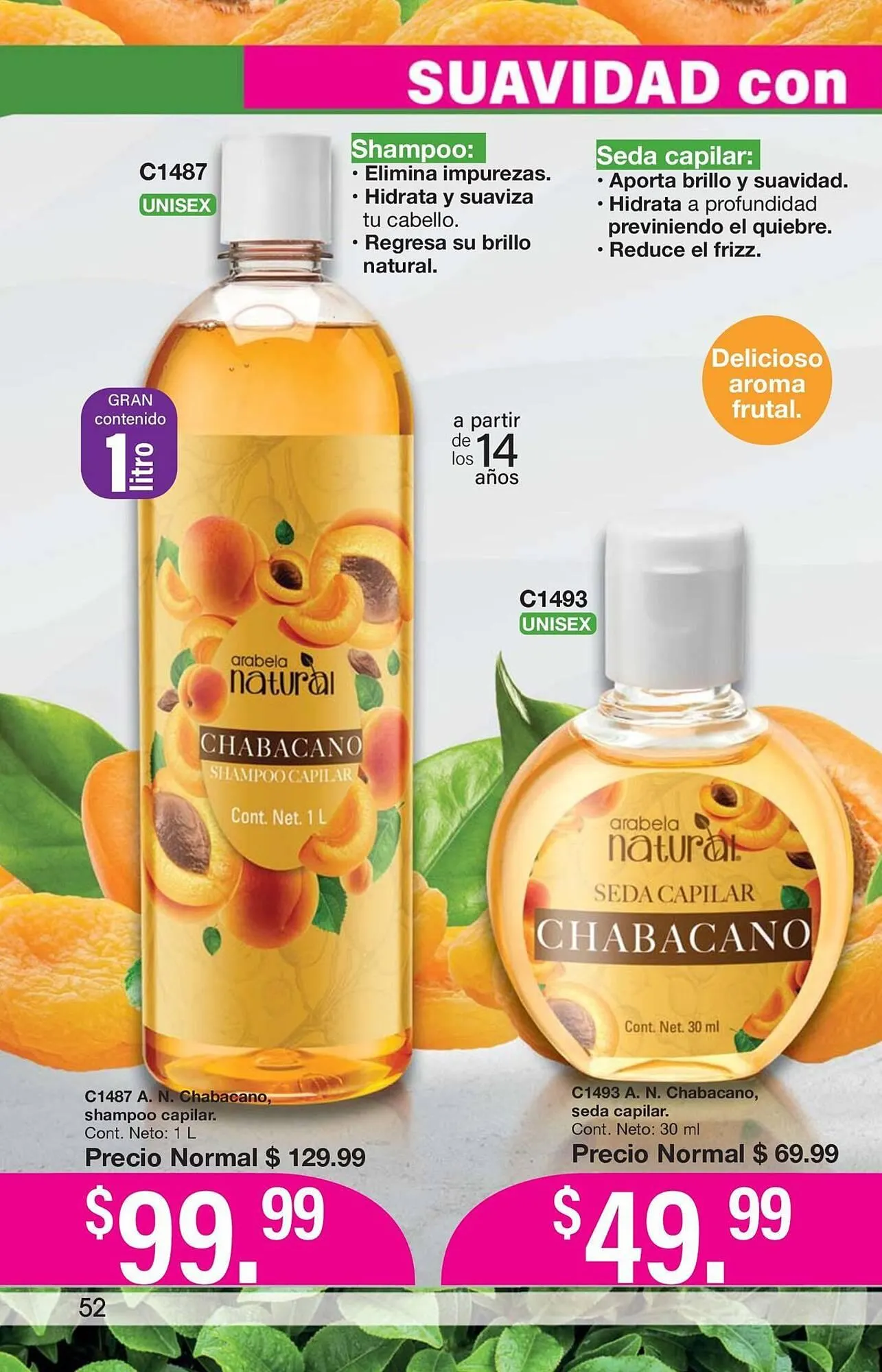 Catálogo de Catálogo Arabela 14 de agosto al 4 de septiembre 2025 - Pagina 52