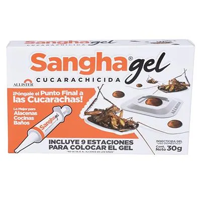 CUCARACHICIDA GEL 30 GRAMOS BLANCO SANGHA