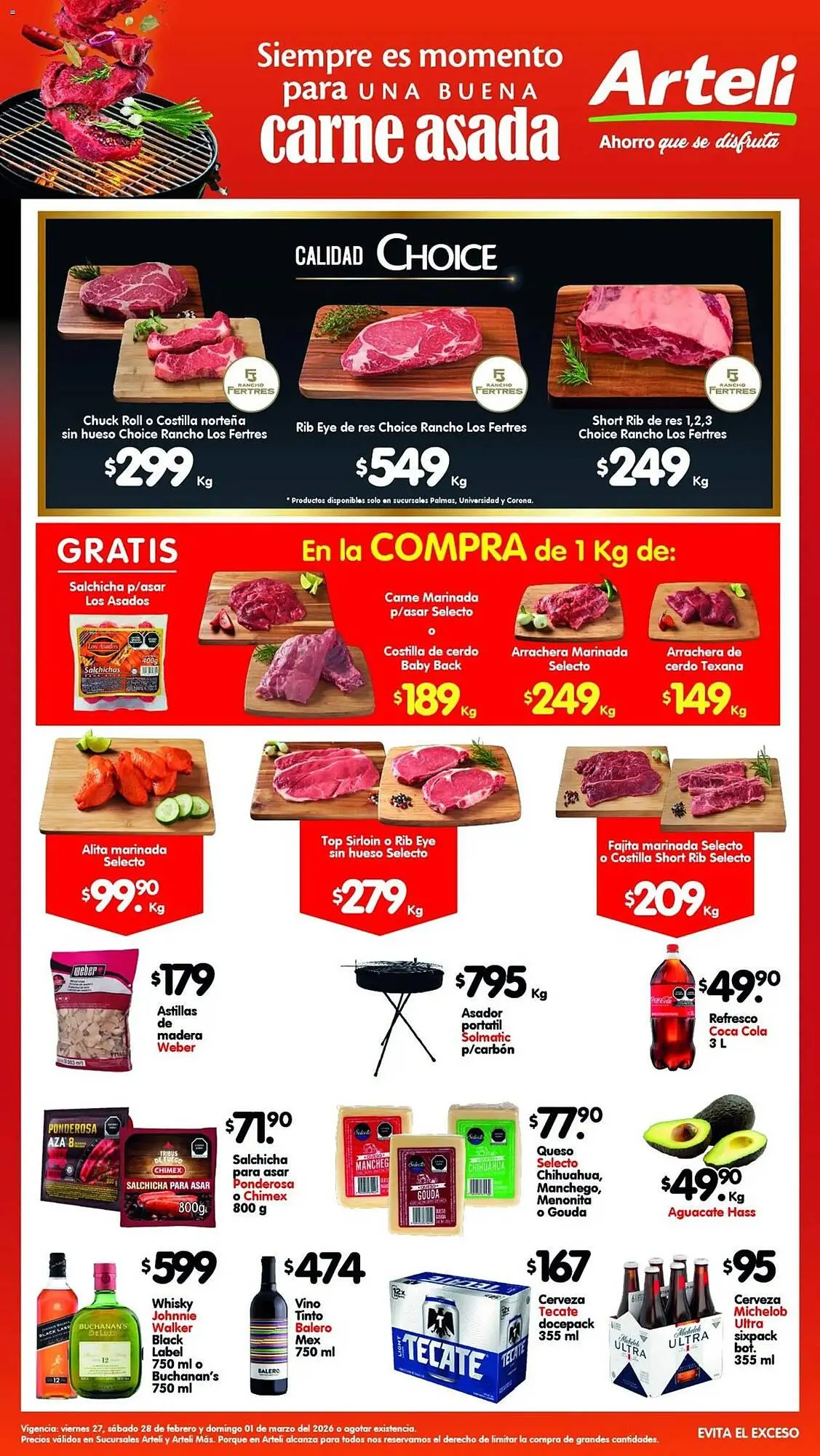 Catálogo de Folleto Arteli 27 de febrero al 2 de marzo 2026 - Pagina 1