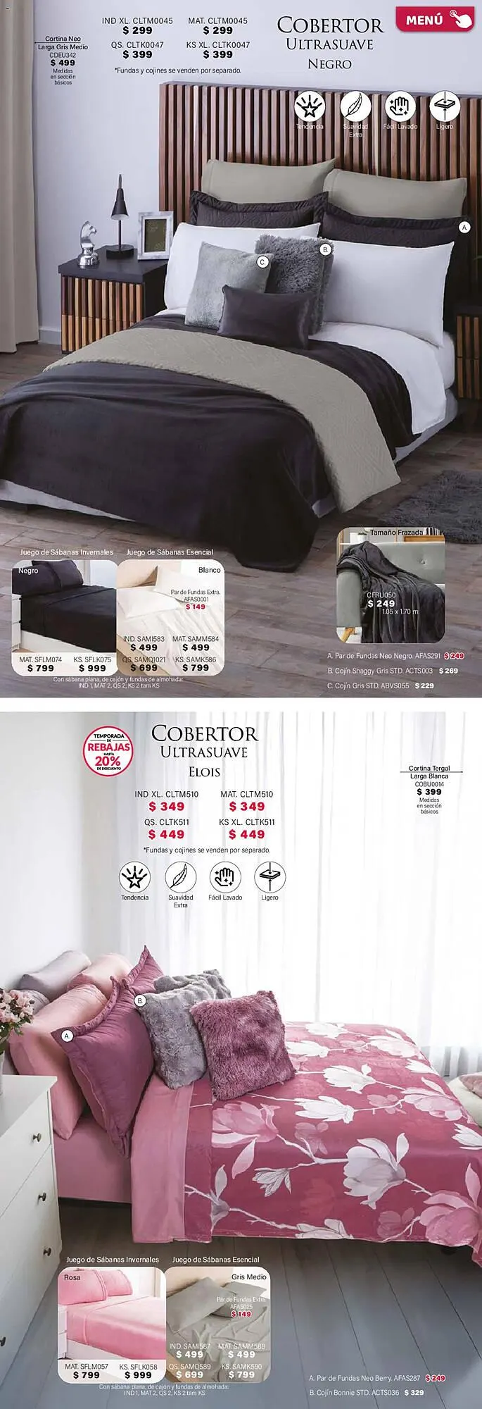 Catálogo de Catálogo Colchas Concord 1 de febrero al 2 de mayo 2026 - Pagina 154