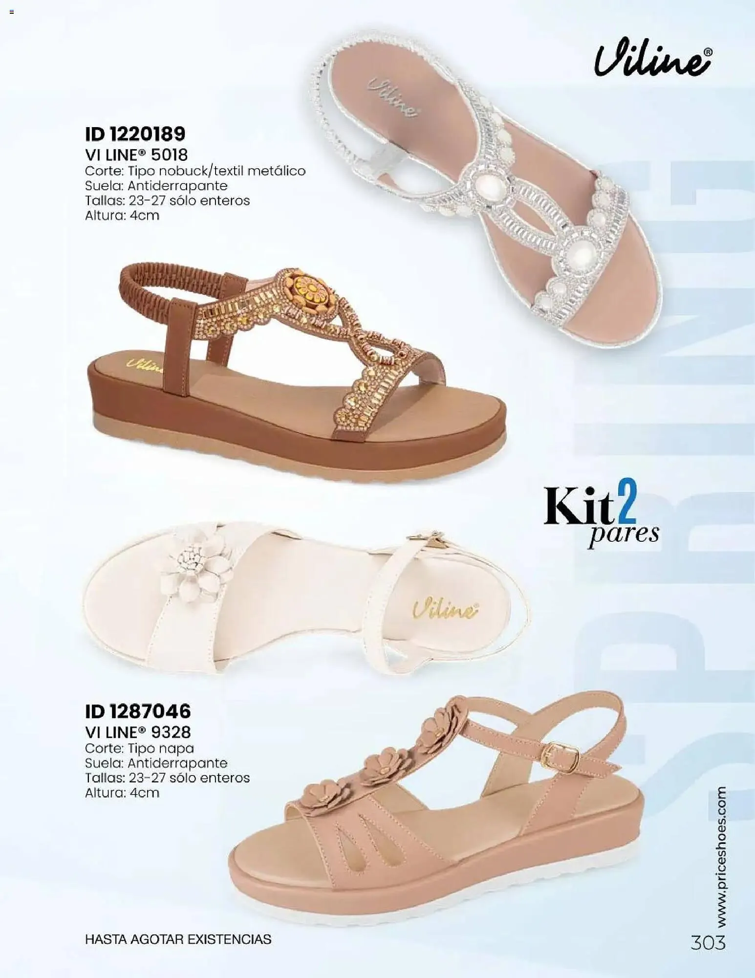 Catálogo de Catálogo Price Shoes 31 de enero al 1 de enero 2027 - Pagina 303