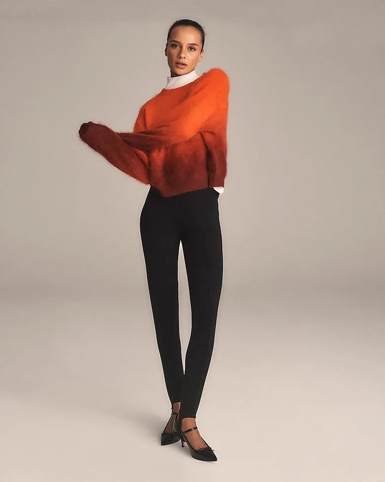Slim stirrup sweater pant