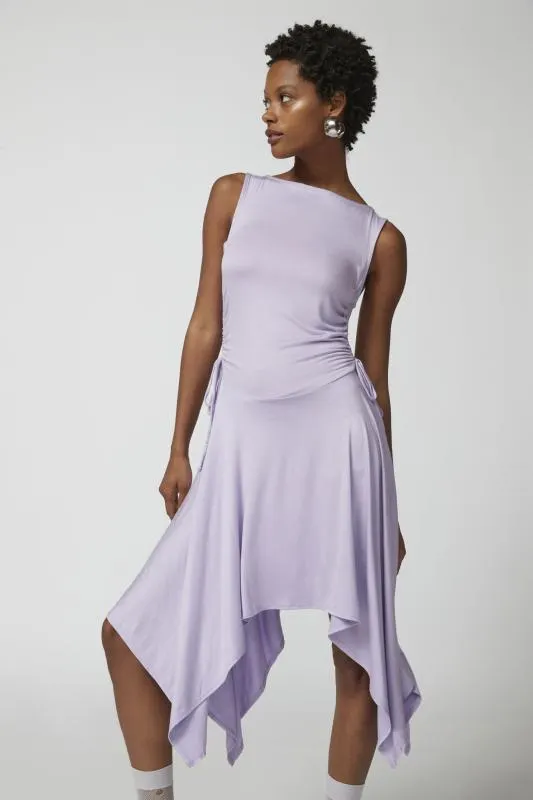 UO Bianca Boat Neck Mini Dress