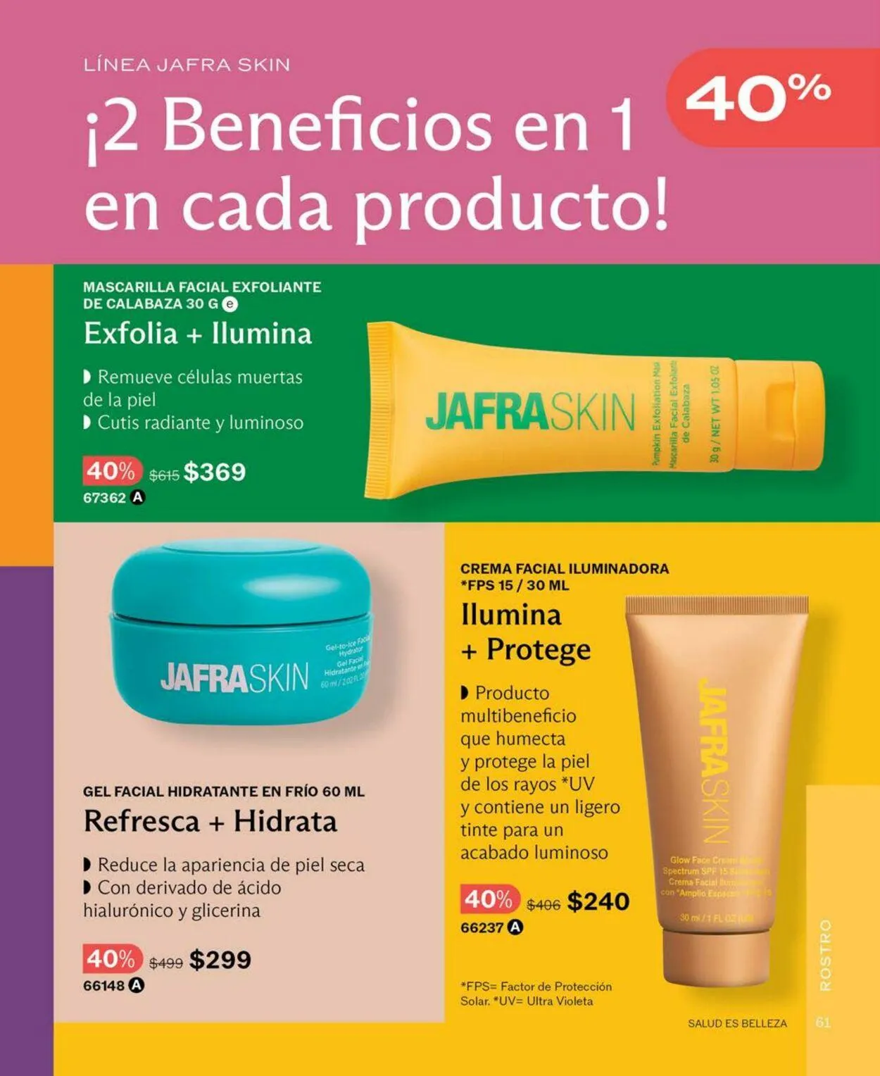 Catálogo de Jafra Oferta actual 29 de enero al 12 de febrero 2025 - Pagina 61