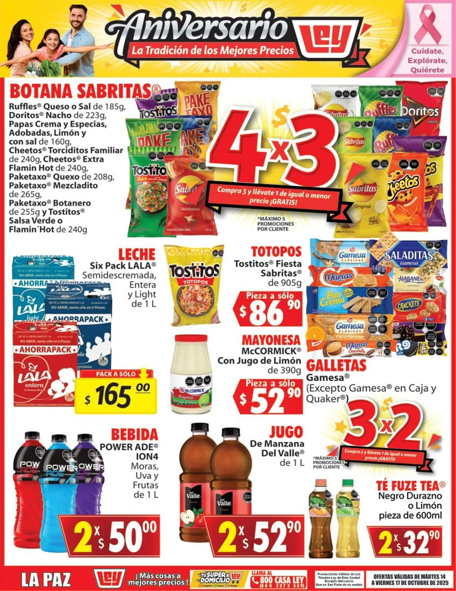 Catálogo de Folleto Casa Ley 14 de octubre al 17 de octubre 2025 - Pagina 3