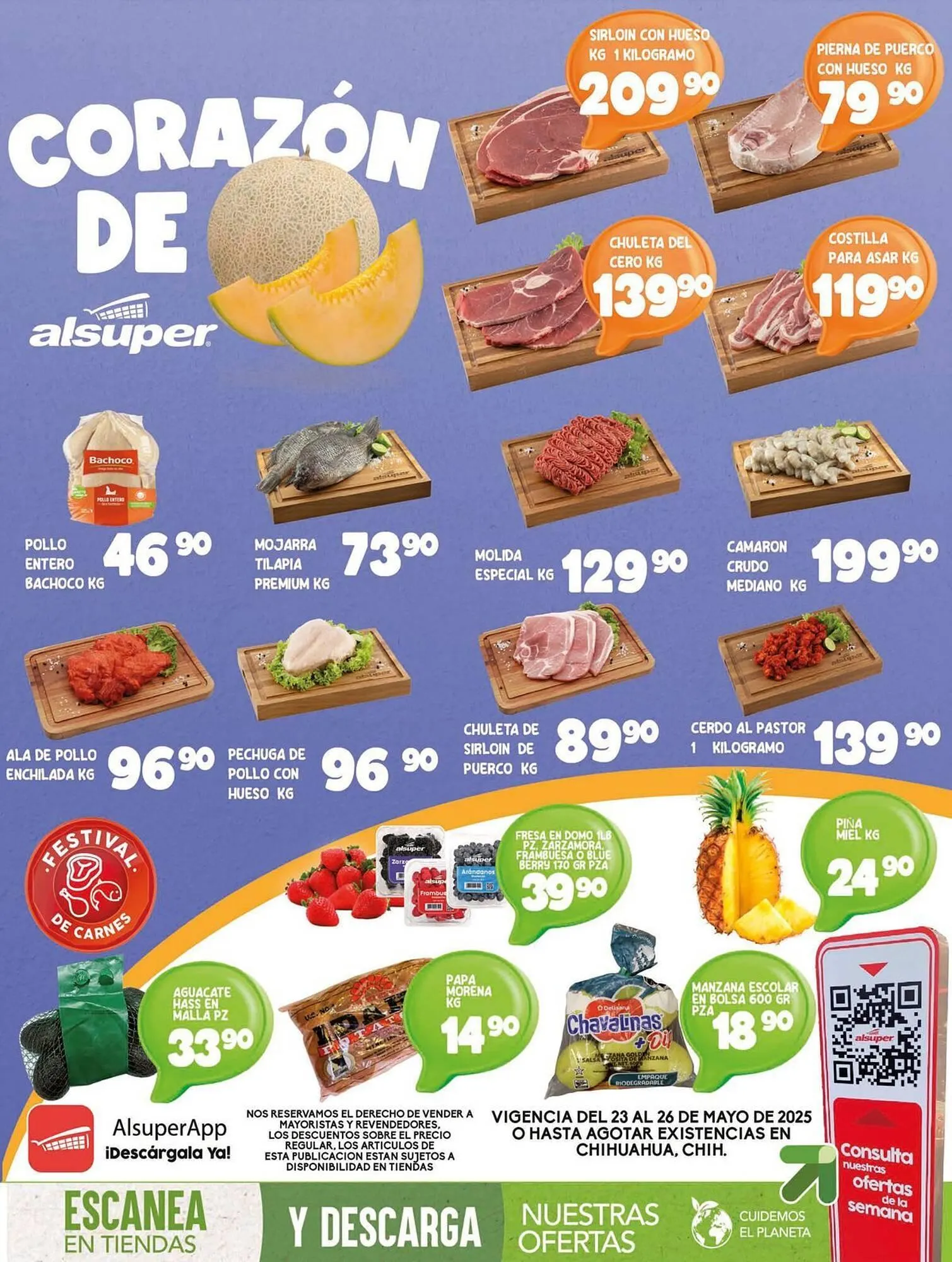 Catálogo de Catálogo Alsuper 23 de mayo al 26 de mayo 2025 - Pagina 1