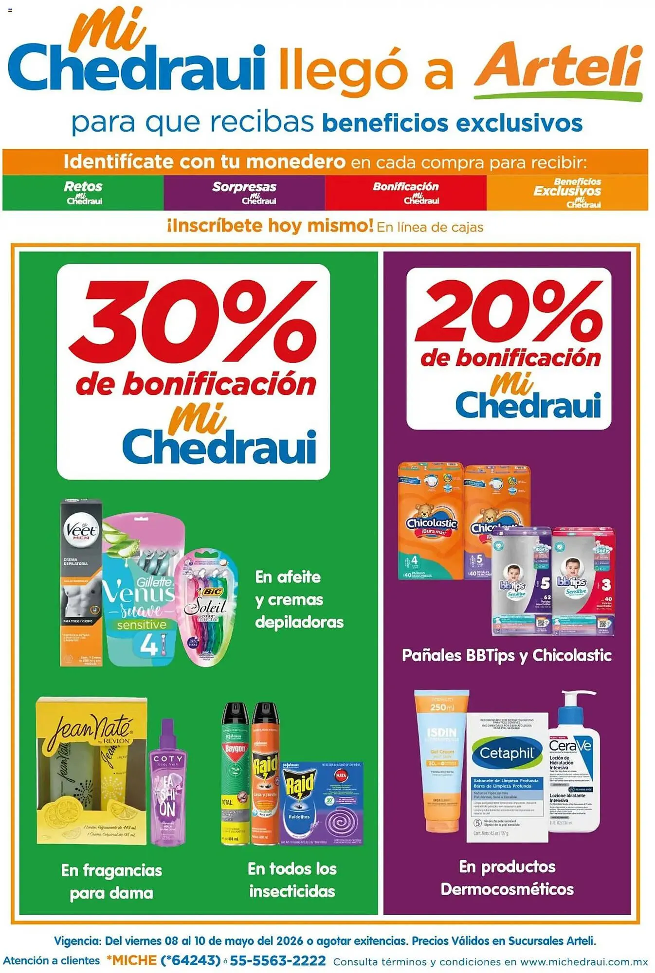 Catálogo de Folleto Arteli 8 de mayo al 10 de mayo 2026 - Pagina 1