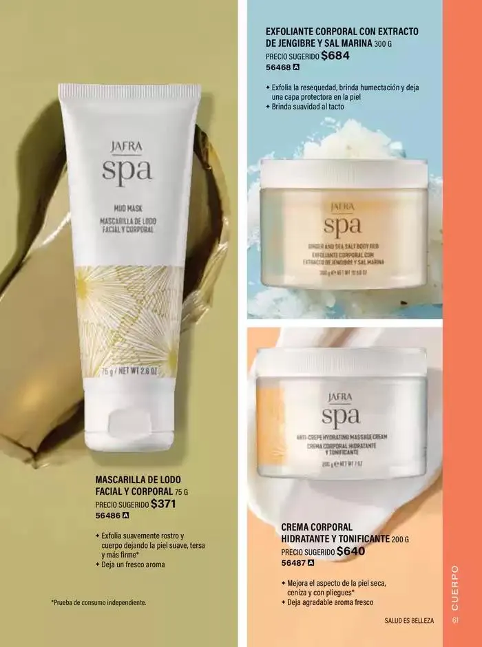 Catálogo de Ofertas Jafra 2 de mayo al 31 de mayo 2025 - Pagina 61