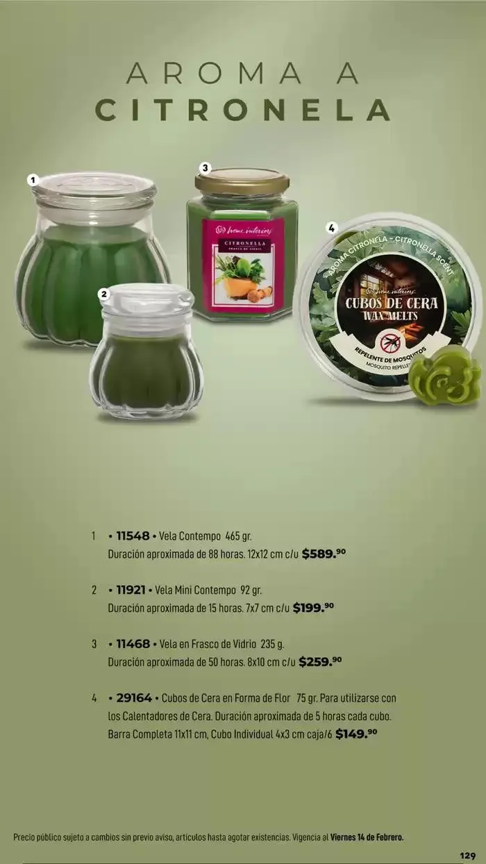 Catálogo de Inter Home - Los Aromas del Amor 9 de enero al 14 de febrero 2025 - Pagina 129