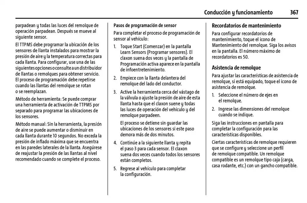Catálogo de Cheyenne 2025 Manual del propietario 22 de enero al 31 de diciembre 2025 - Pagina 368