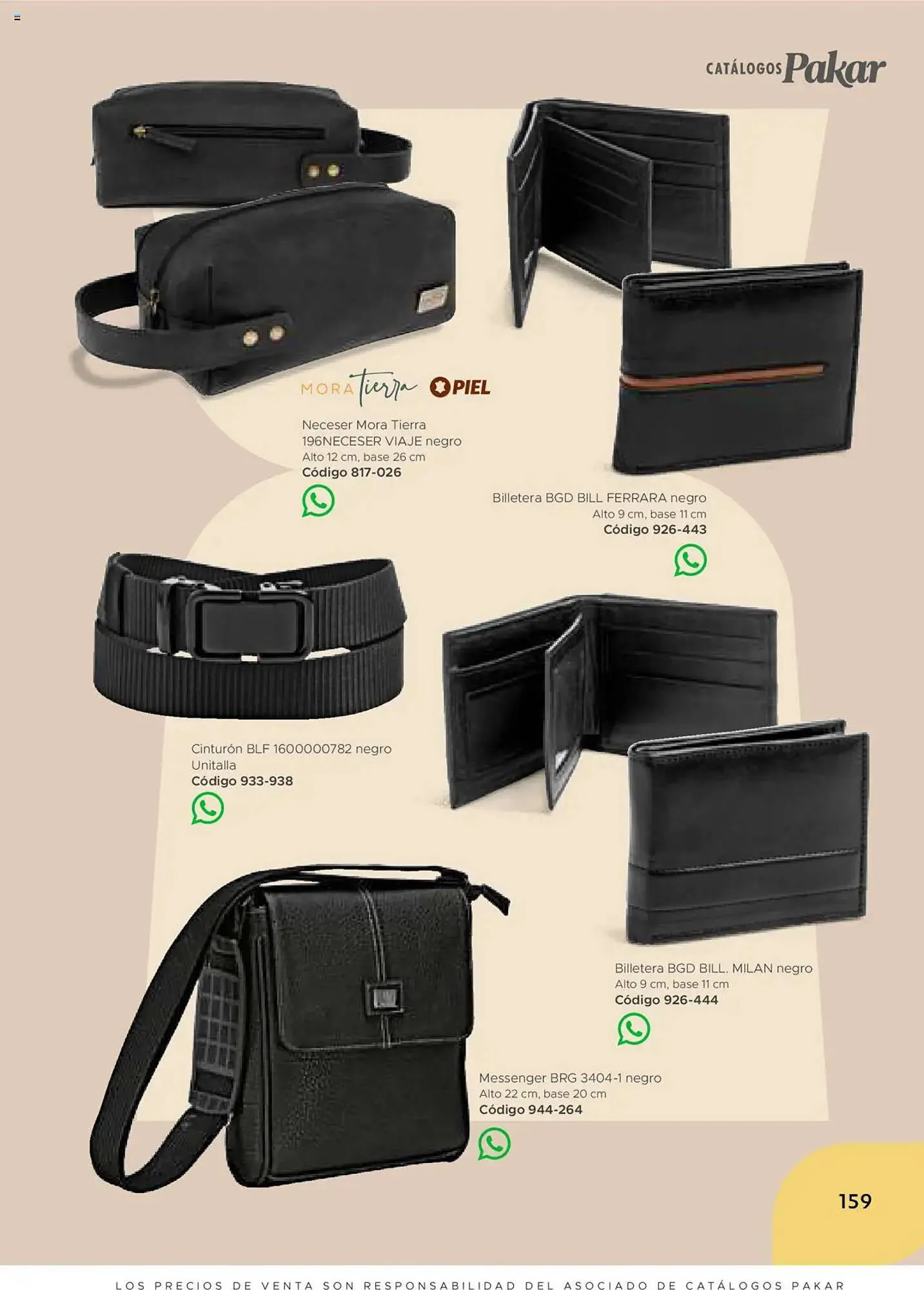Catálogo de Catálogo SC Pakar 24 de julio al 1 de enero 2026 - Pagina 159