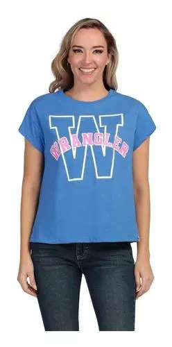 Playera Comfort Manga Corta Wrangler Mujer 298