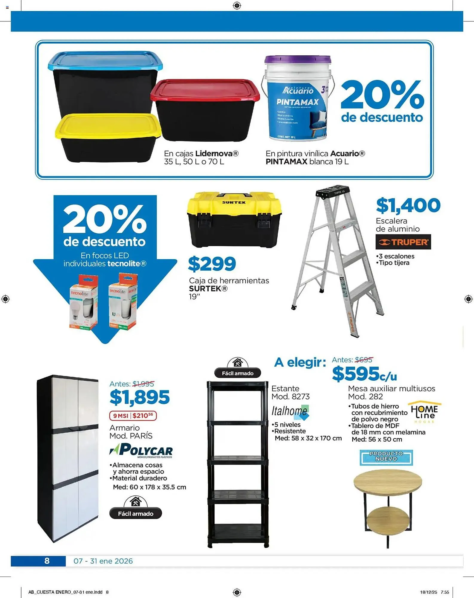 Catálogo de Folleto Chedraui 7 de enero al 1 de febrero 2026 - Pagina 8
