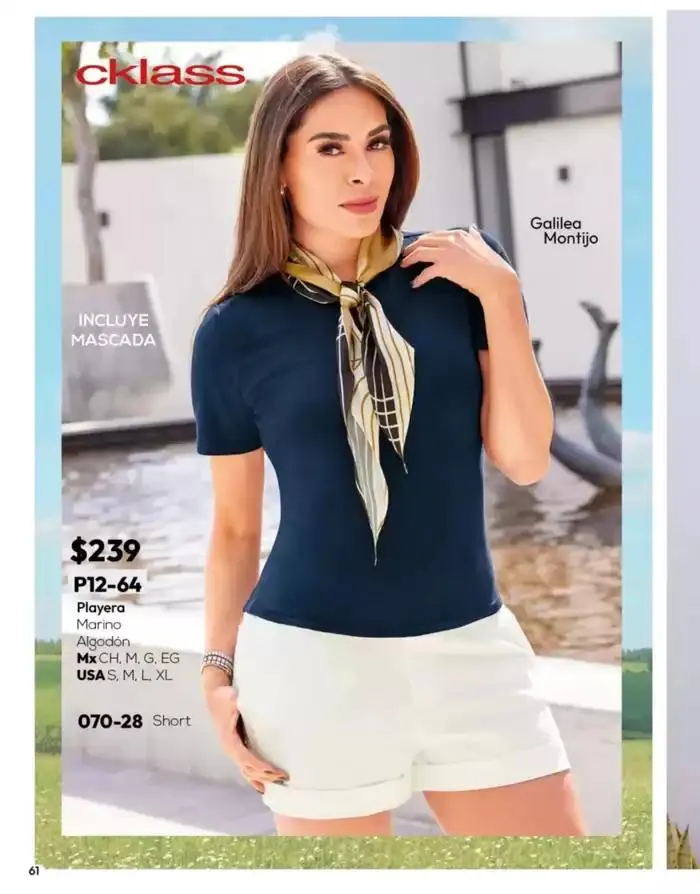 Catálogo de Catálogo Cklass Ropa Complemento de Verano 2025 México 1 de marzo al 30 de septiembre 2025 - Pagina 62