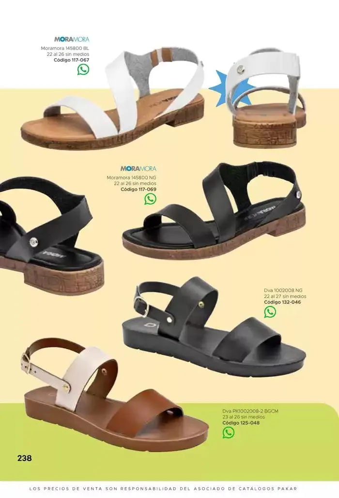 Catálogo de Pakar Sandalia 31 de enero al 31 de mayo 2025 - Pagina 238