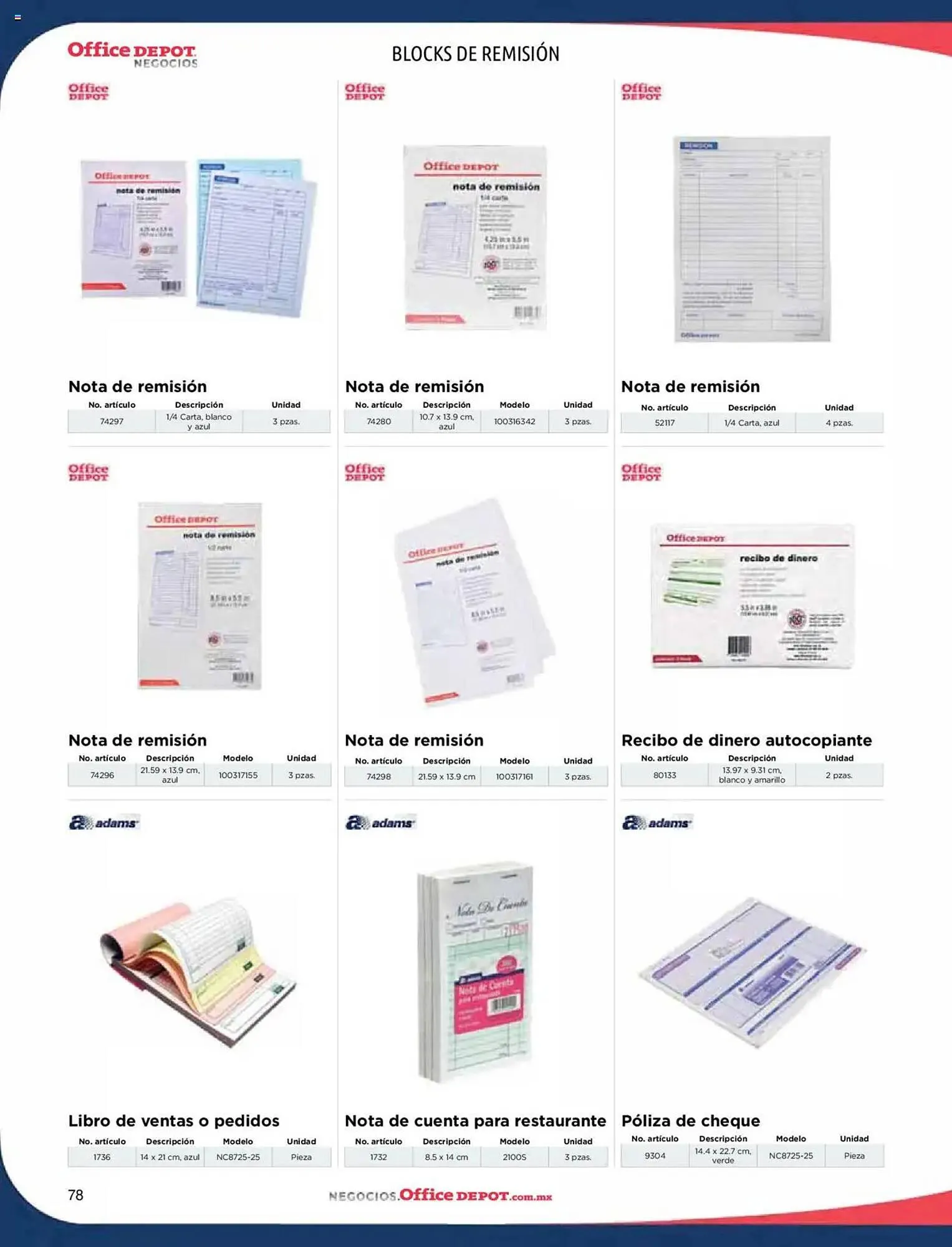 Catálogo de Catálogo Office Depot 9 de enero al 31 de diciembre 2025 - Pagina 80