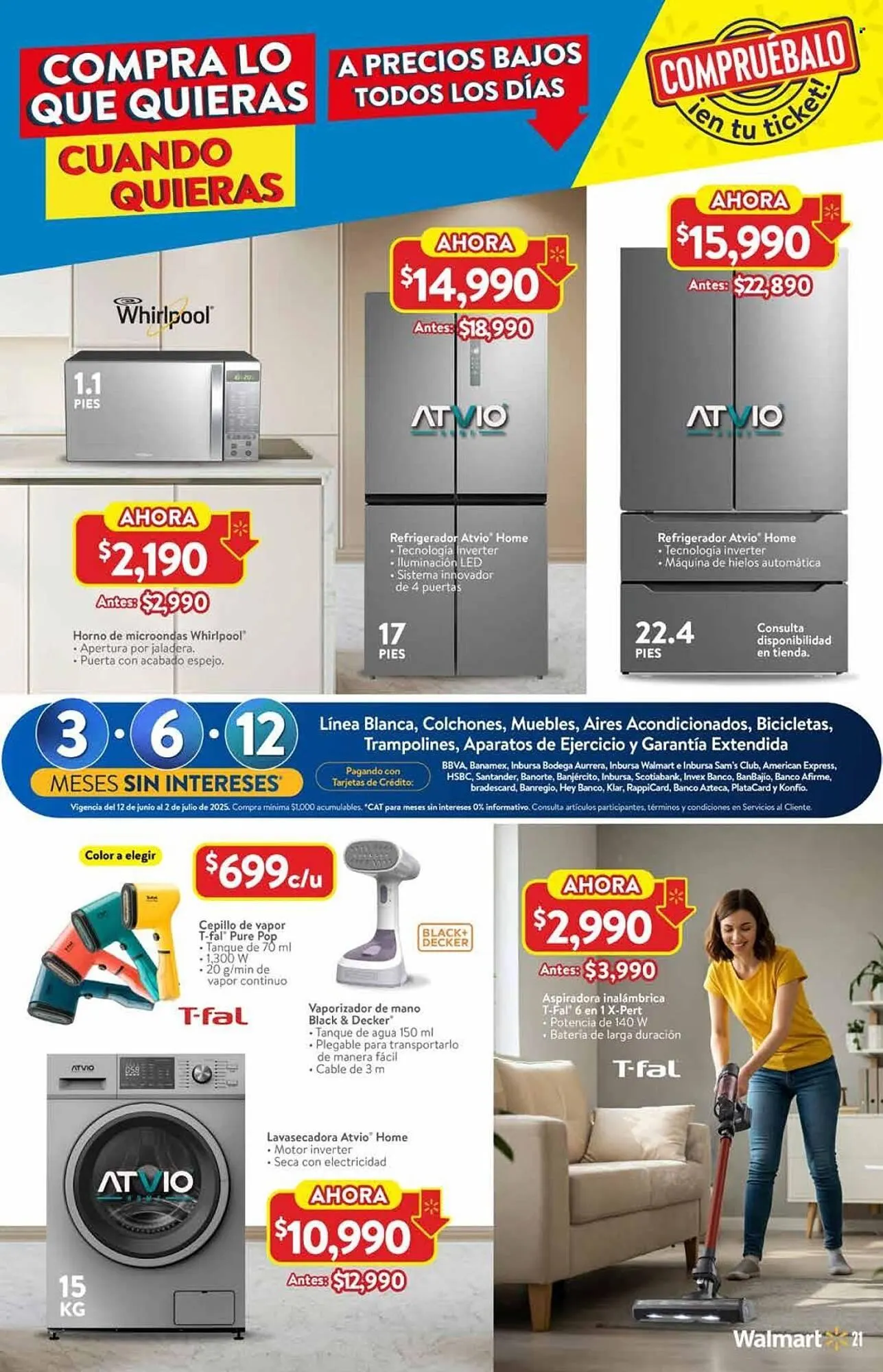 Catálogo de Catálogo Walmart 12 de junio al 2 de julio 2025 - Pagina 21