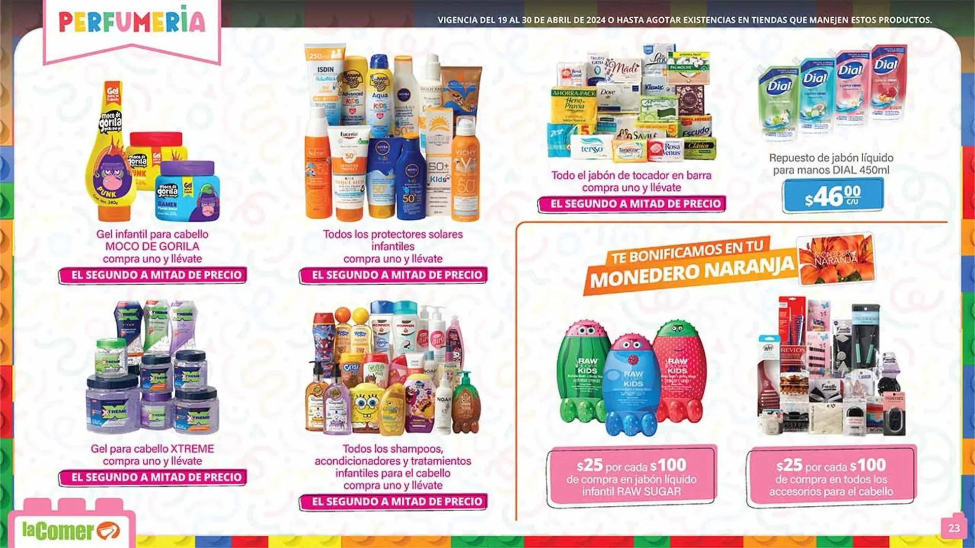 Catálogo de Catálogo La Comer 19 de abril al 30 de abril 2024 - Pagina 23