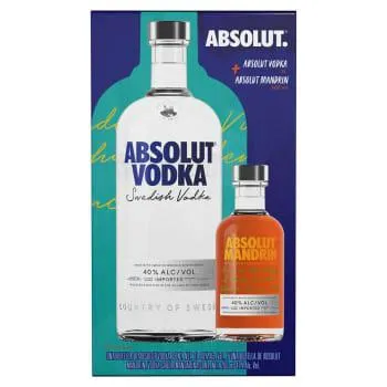 Vodka Absolut 1 l + 1 Botella de Absolut Mandarina 200 ml