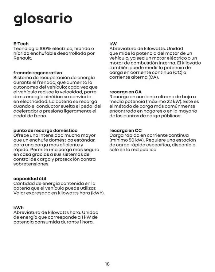 Catálogo de Renault Megane E-Tech 6 de mayo al 6 de mayo 2026 - Pagina 18