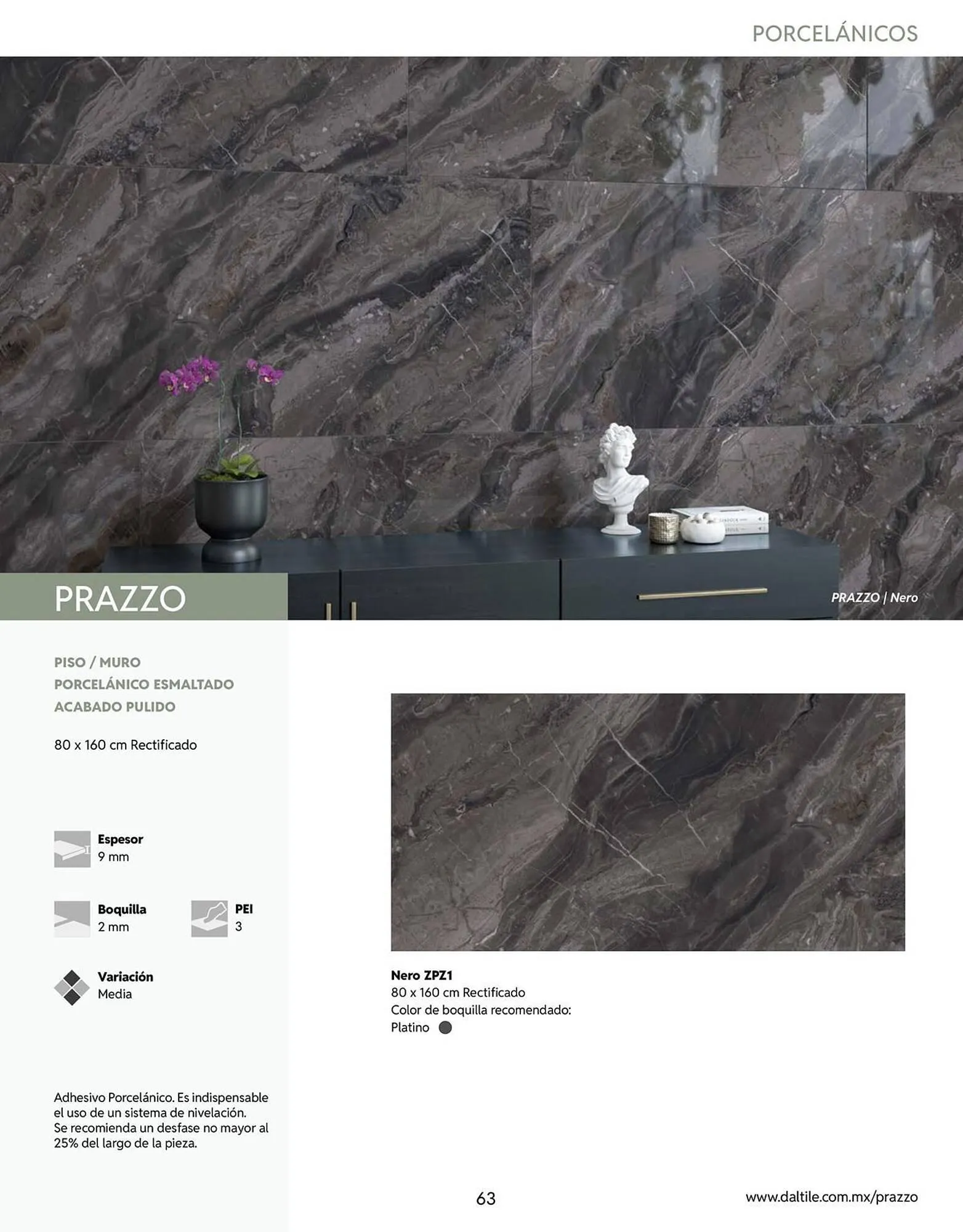 Catálogo de Catálogo Daltile 13 de enero al 31 de diciembre 2026 - Pagina 63