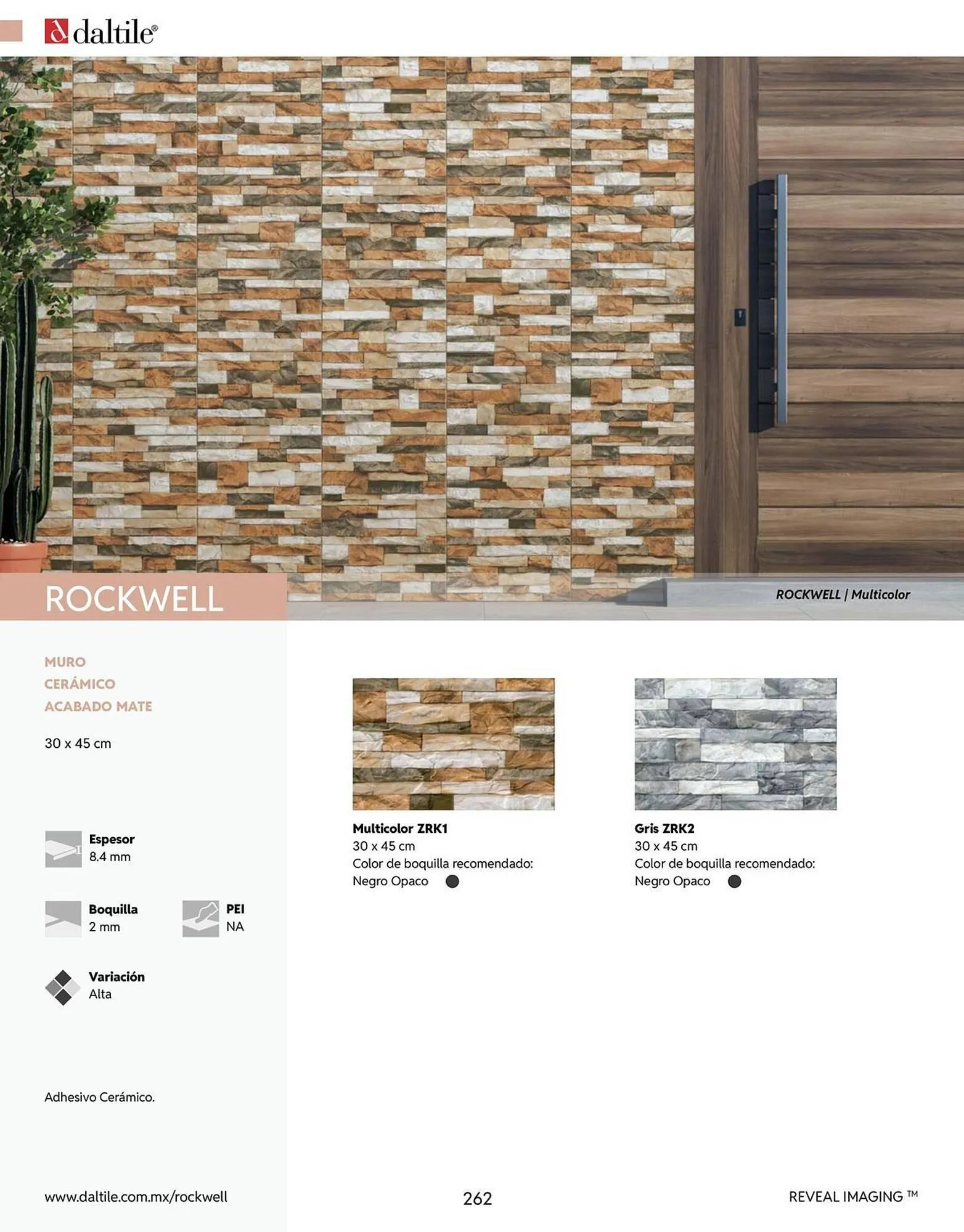 Catálogo de Catálogo Daltile 13 de enero al 31 de diciembre 2026 - Pagina 262