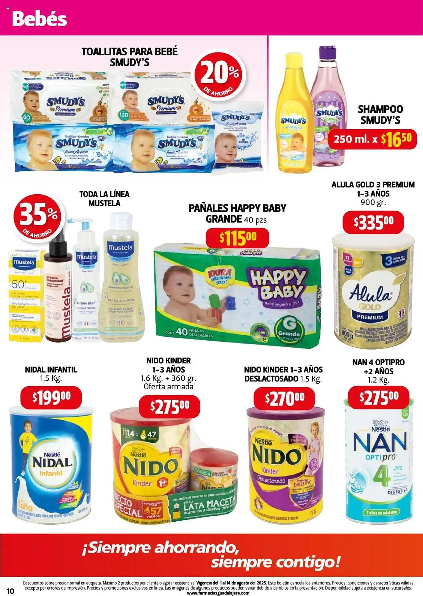 Catálogo de Catálogo Farmacias Guadalajara 1 de agosto al 15 de agosto 2025 - Pagina 10