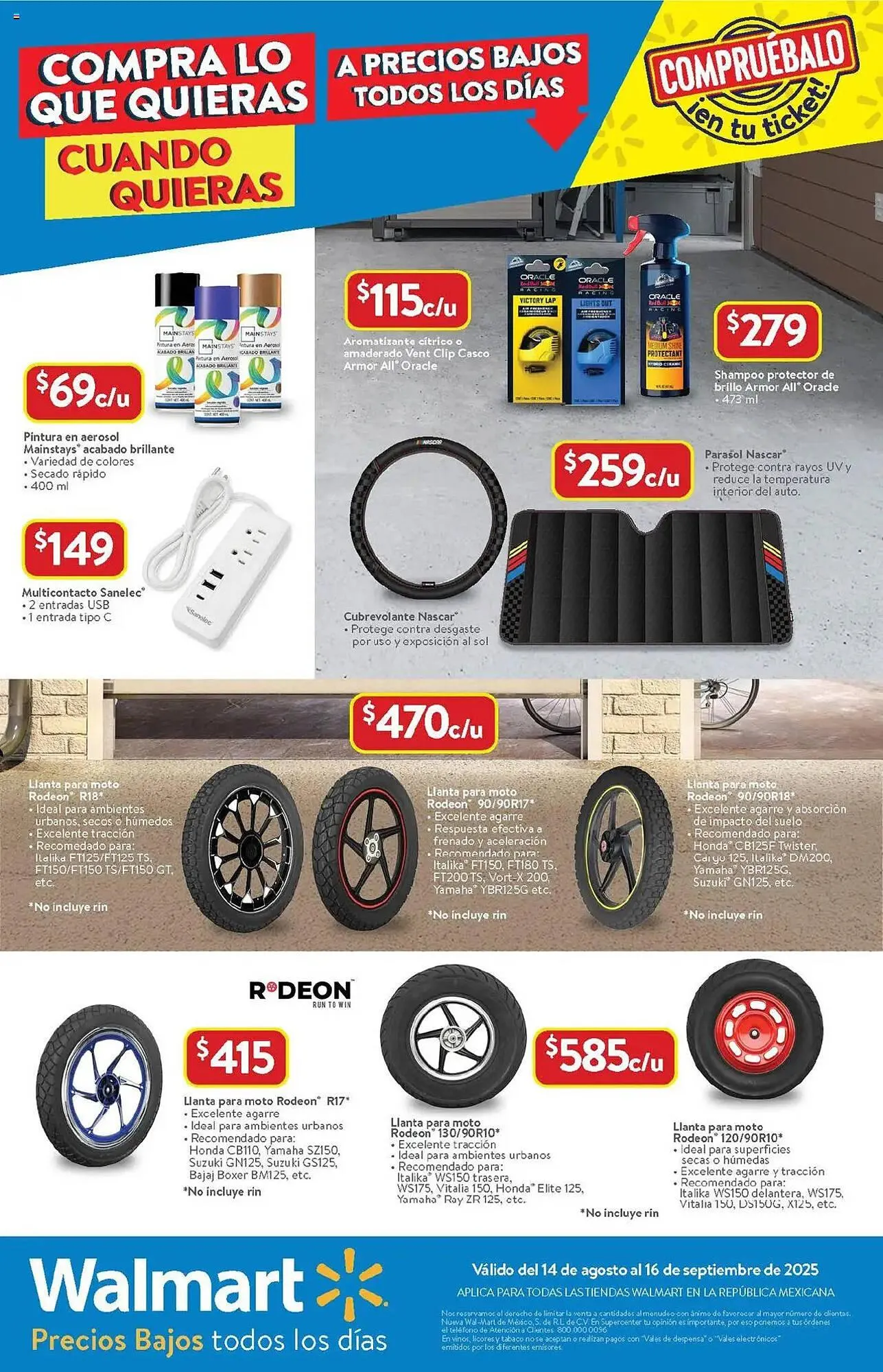 Catálogo de Catálogo Walmart 14 de agosto al 17 de septiembre 2025 - Pagina 24