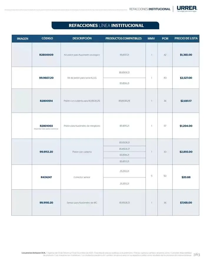 Catálogo de Catálogo Residencial 2025 28 de febrero al 28 de febrero 2026 - Pagina 369