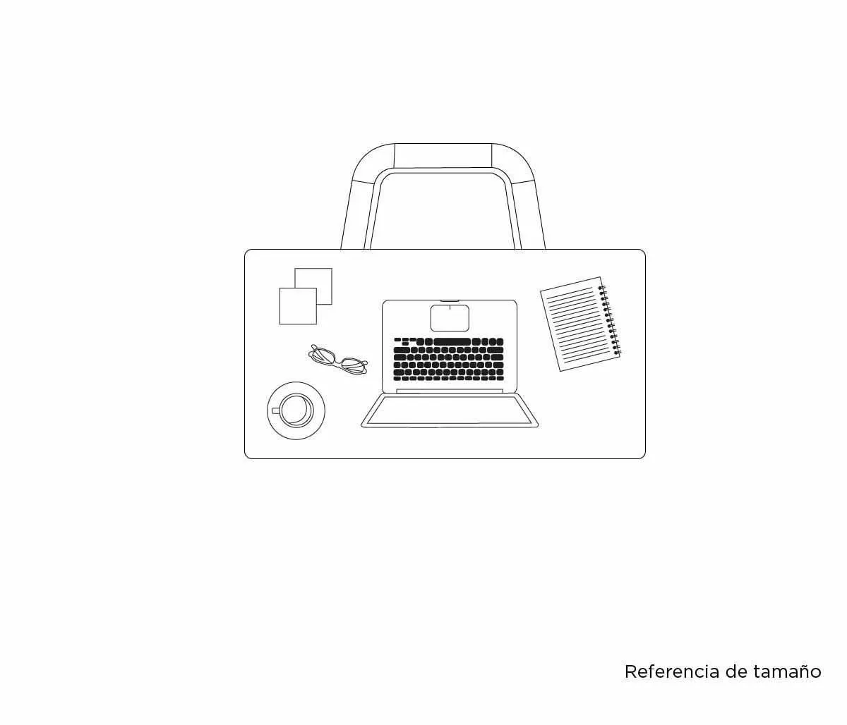 Escritorio Alonso 100cm - Encino