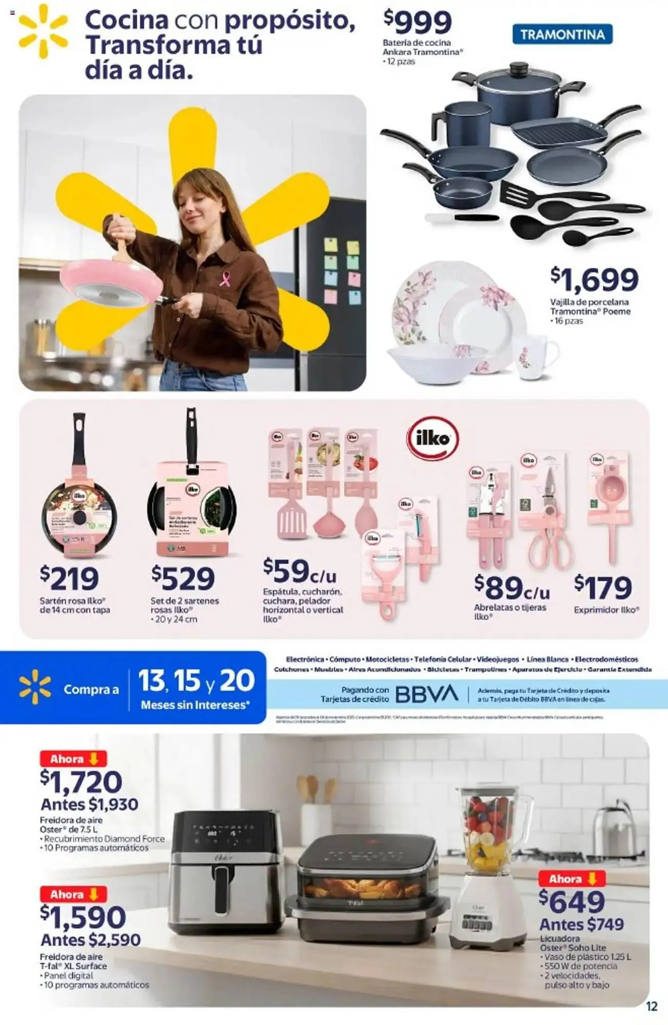 Catálogo de Folleto Walmart 14 de octubre al 19 de noviembre 2025 - Pagina 12