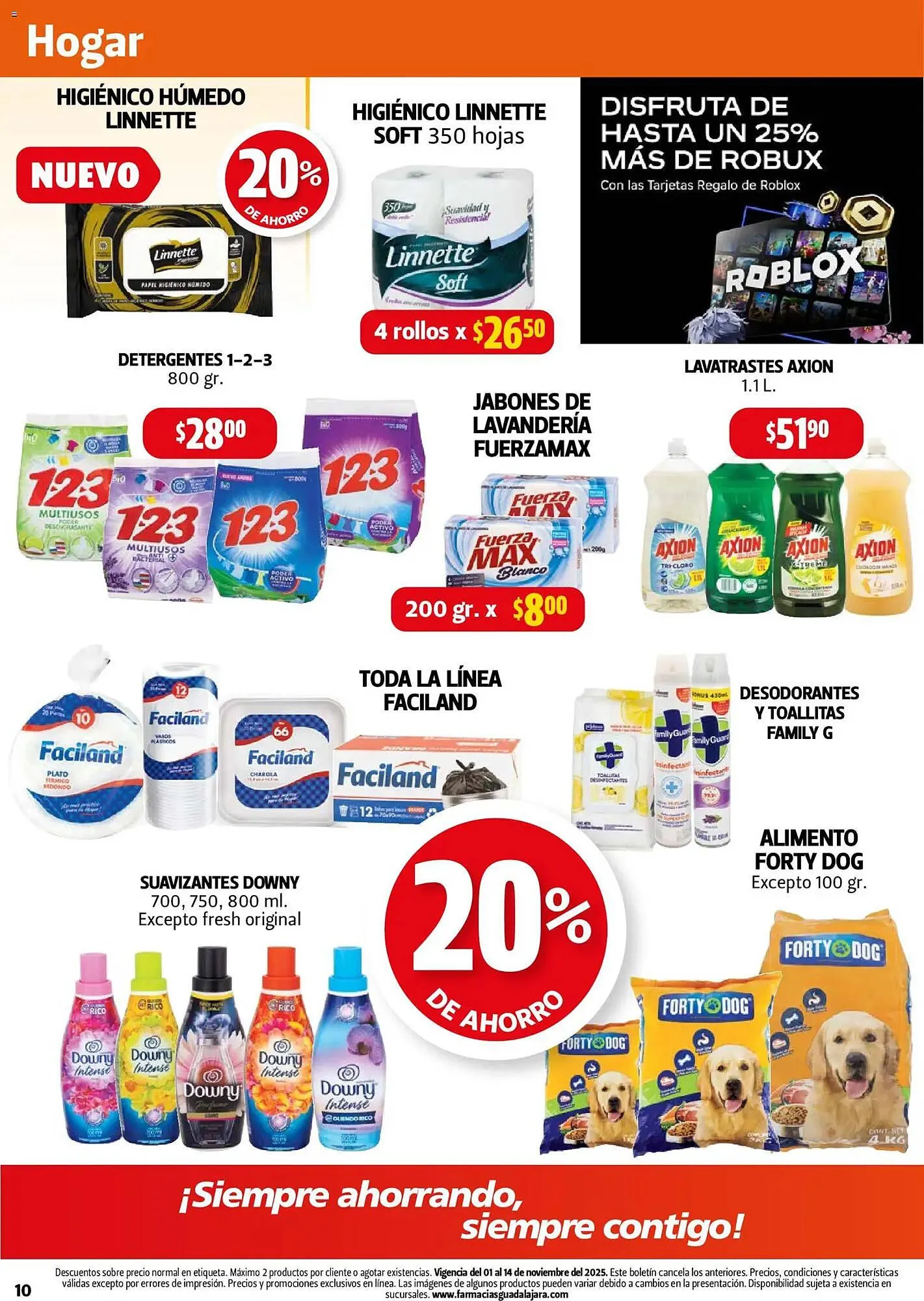 Catálogo de Folleto Farmacias Guadalajara 1 de noviembre al 14 de noviembre 2025 - Pagina 10