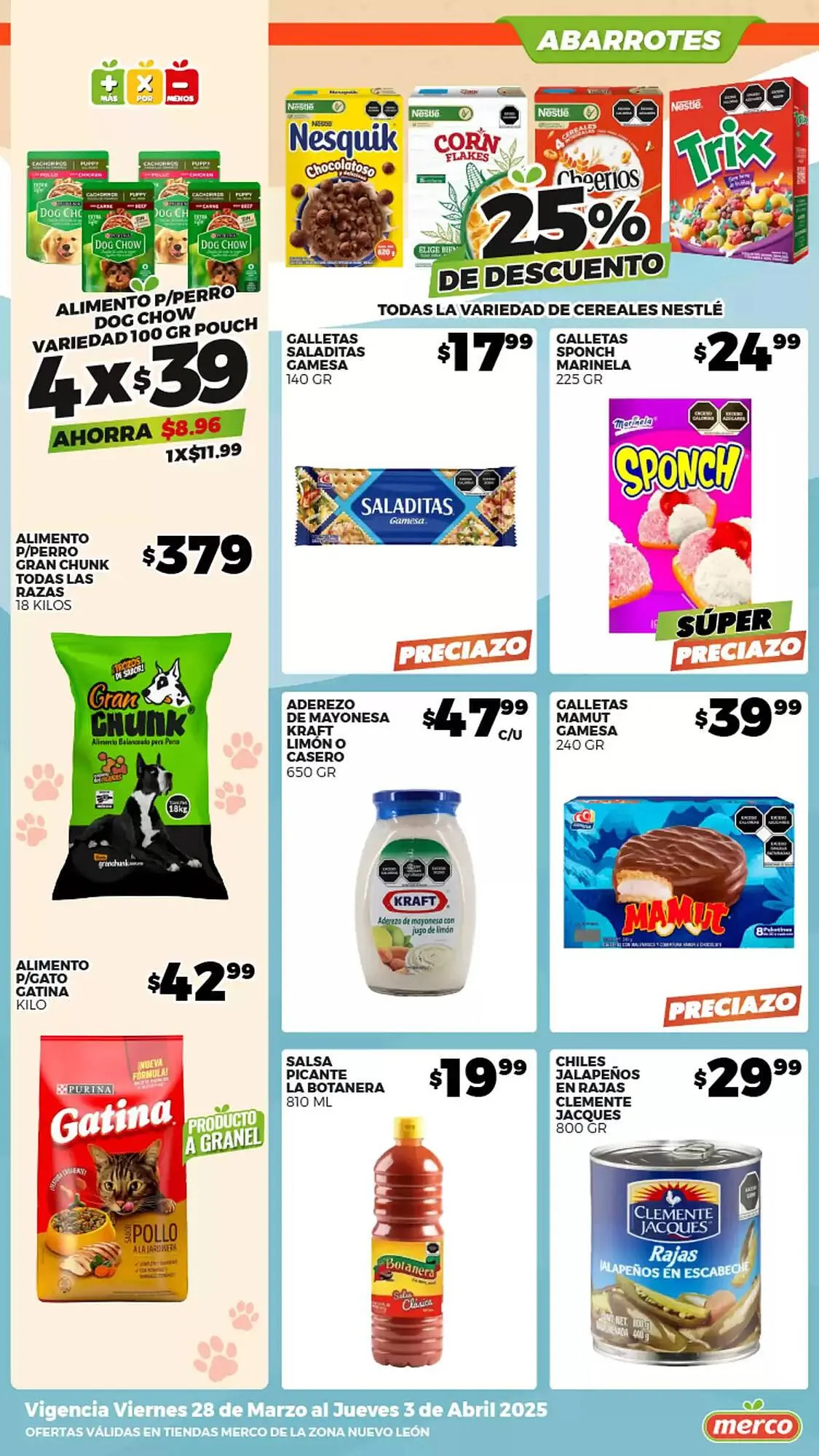 Catálogo de Catálogo Merco 28 de marzo al 3 de abril 2025 - Pagina 4