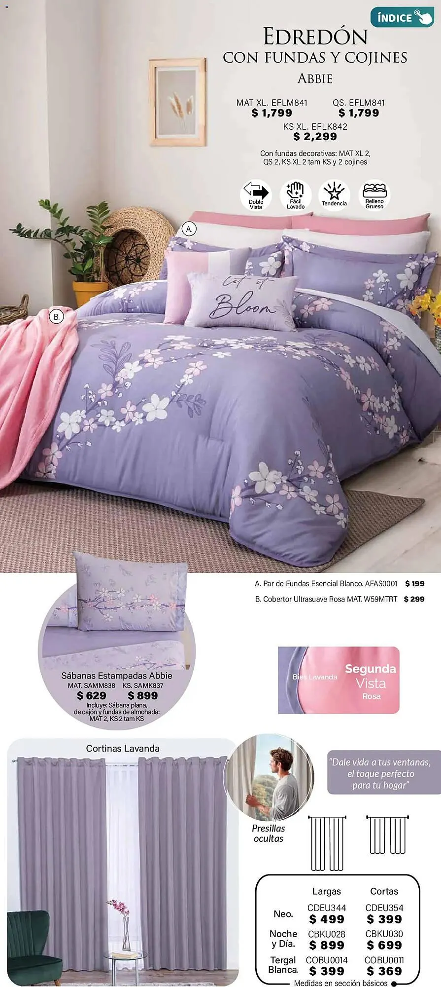 Catálogo de Catálogo Colchas Concord 1 de noviembre al 1 de febrero 2026 - Pagina 114